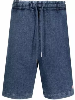 Diesel джинсовые шорты с кулиской, синий
