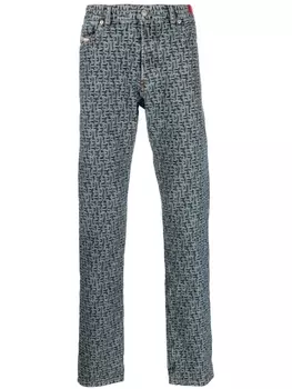 Diesel джинсы 1995 с логотипом, синий