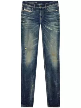 Diesel джинсы скинни 1979 Sleenker, синий