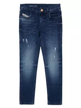 Diesel джинсы скинни 2017 Slandy-J, синий