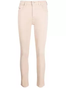 Diesel джинсы скинни Babhila (2015 год), нейтральный цвет