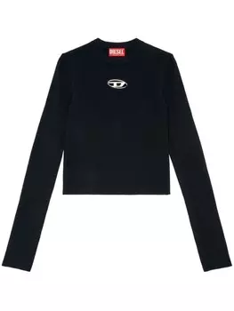 Diesel футболка с длинными рукавами A-Valari, черный