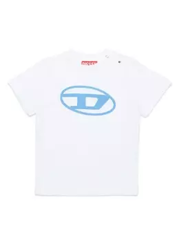 Diesel футболка с логотипом, белый