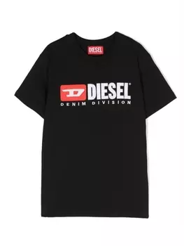Diesel футболка с логотипом, черный