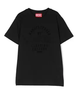 Diesel футболка с логотипом, черный