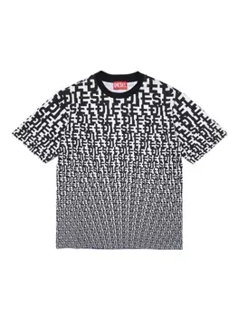 Diesel футболка с логотипом, черный