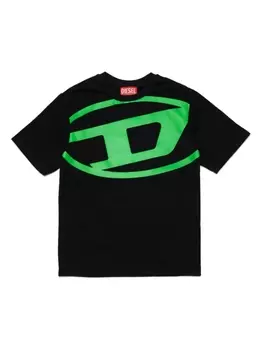 Diesel футболка с логотипом, черный