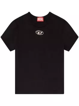 Diesel футболка с логотипом, черный