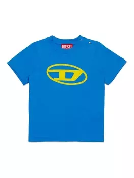 Diesel футболка с логотипом, синий