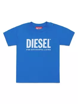 Diesel футболка с логотипом, синий