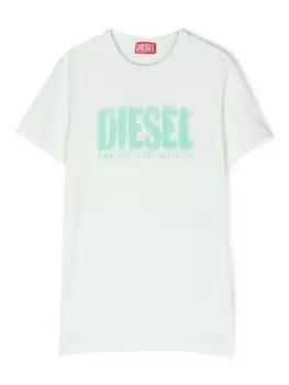 Diesel футболка с логотипом, зеленый