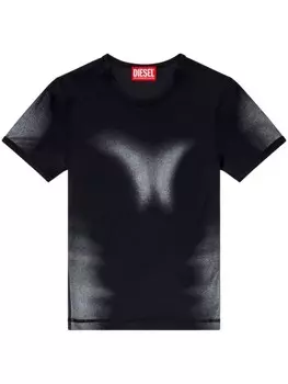 Diesel футболка T-Anessa, черный
