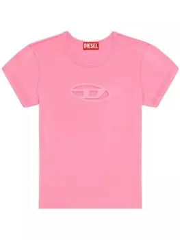 Diesel футболка T-Angie, розовый