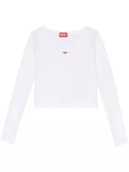 Diesel футболка T-Ballet-D с длинными рукавами, белый