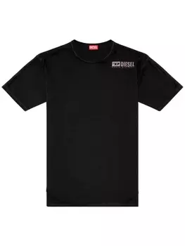 Diesel футболка T-Boxt-Dbl с прорезями, черный