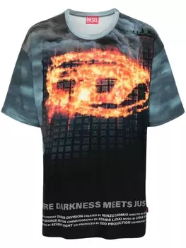 Diesel футболка T-BOXT-P2, синий