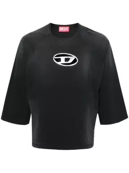 Diesel футболка T-Croxt, черный