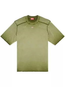 Diesel футболка T-Erie из джерси, зеленый