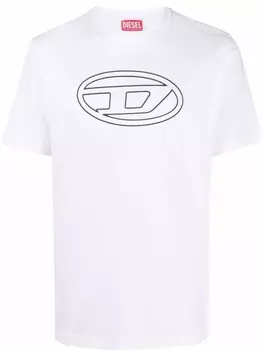 Diesel футболка T-Just-Bigoval, белый