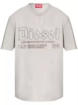 Diesel футболка T-Rawjust, серый