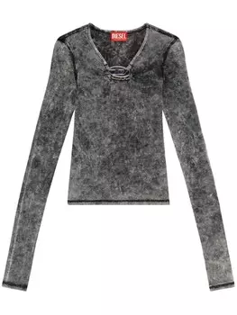 Diesel футболка T-Respect-Ls, серый