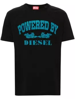 Diesel футболка T-Rust, черный