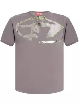 Diesel футболка T-Uncutie-Long-P14, серый