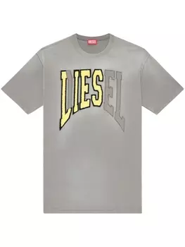 Diesel футболка T-wash, серый