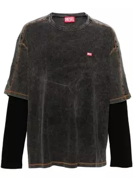 Diesel футболка T-Weshind, серый