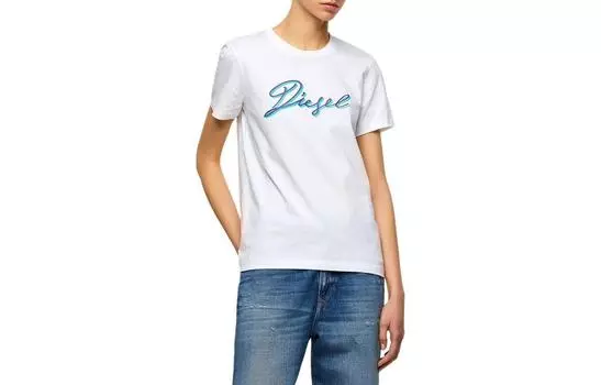 DIESEL Футболка женская белые