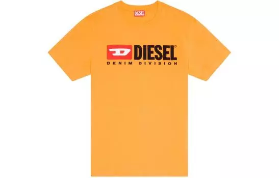 DIESEL Футболка женская оранжевые