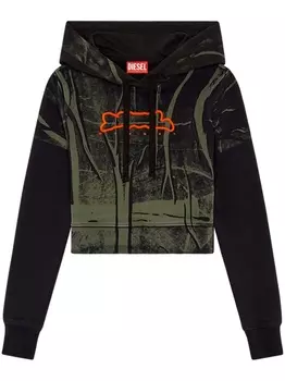 Diesel худи F-Slimmy-Hood, зеленый