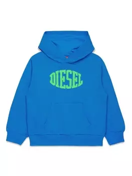 Diesel худи из джерси, синий