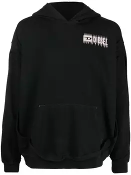 Diesel худи S-BOXT-HOOD-DBL, черный