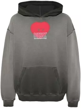 Diesel худи S-Boxt-Hood-N10, серый