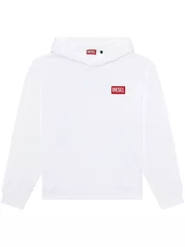 Diesel худи S-NLabel-Hood-L1, белый
