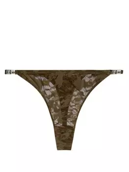 Diesel камуфляжные трусы-стринги x Savage x Fenty, зеленый