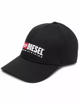 Diesel кепка Corry-Div с вышитым логотипом, черный