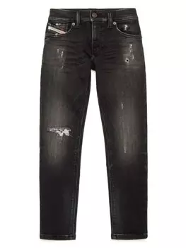 Diesel Kids 1995-J джинсы прямого покроя, черный