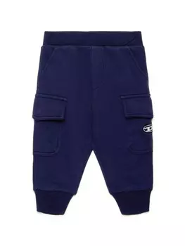 Diesel Kids брюки карго Oval-D, синий