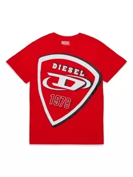 Diesel Kids футболка Dug, красный