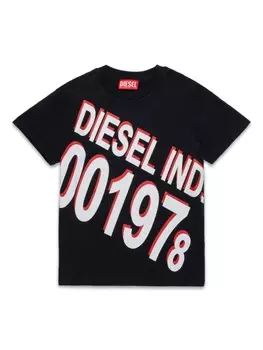 Diesel Kids футболка Rekel, черный