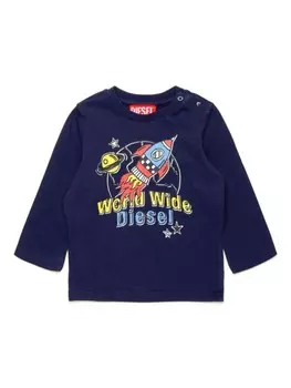 Diesel Kids футболка Space Mission, синий