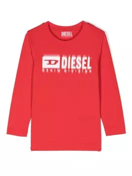 Diesel Kids футболка Tdiegorl6ls, красный