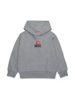 Diesel Kids худи Olive, серый