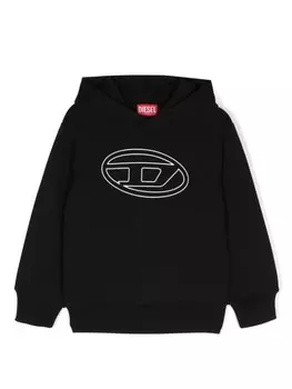 Diesel Kids худи Sbigovalhood, черный