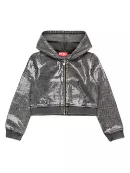 Diesel Kids худи Sdenny, серый