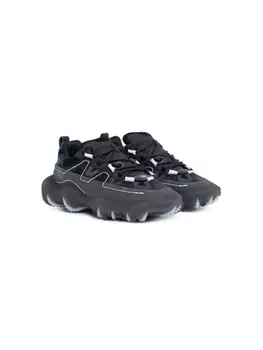 Diesel Kids кроссовки S-Prototype на шнуровке, черный