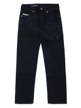 Diesel Kids прямые джинсы 2020 D-Viker, черный