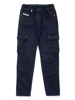 Diesel Kids прямые джинсы D-Ursy JoggJeans, синий